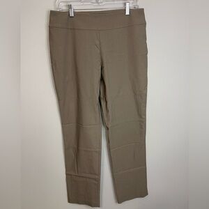 NIC+ZOE Women's Taupe Leggings l Tech Stretch l Size 12 l Poshmark